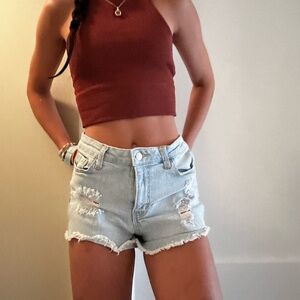 RSQ women's midrise jean shorts